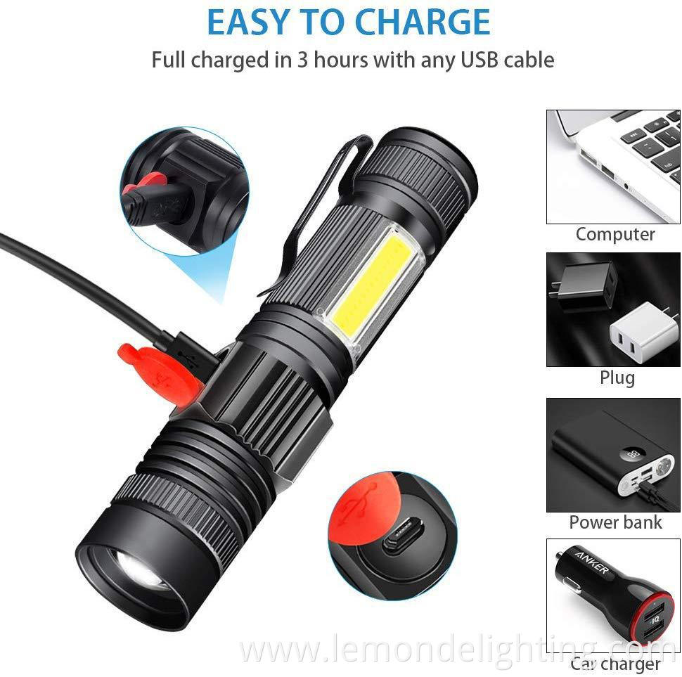 Handy LED Side-Light Flashlight